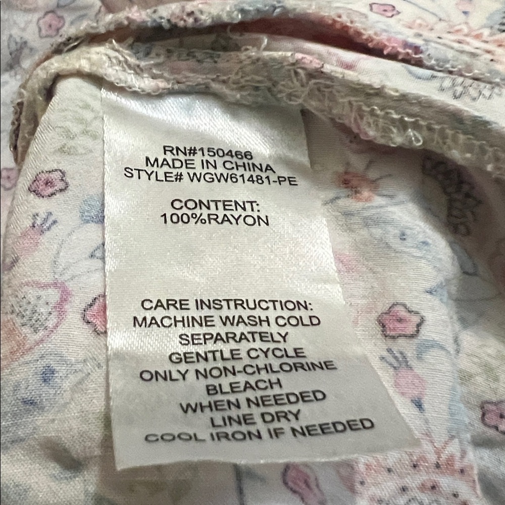 Y2K baby doll 💯percent Rayon Market & Spruce Floral Multicolor Dress - Picture 9 of 9
